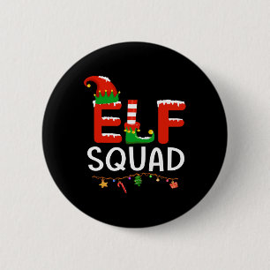 Elf Family Christmas Matching Pyjamas Men Women El 6 Cm Round Badge