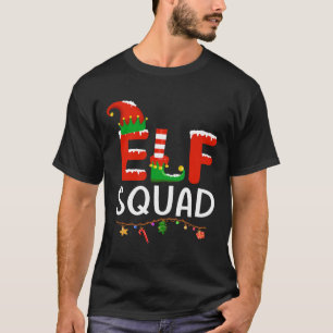 Elf Family Christmas Matching Pyjamas Xmas T-Shirt