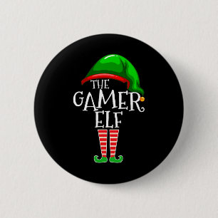 Elf Family Matching Group Christmas Gift Video Gam 6 Cm Round Badge