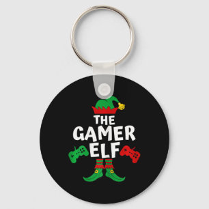 Elf Family Matching Shirts Christmas Gifts Video G Key Ring