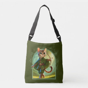 Elf Feline Fantasy Adventure Crossbody Bag