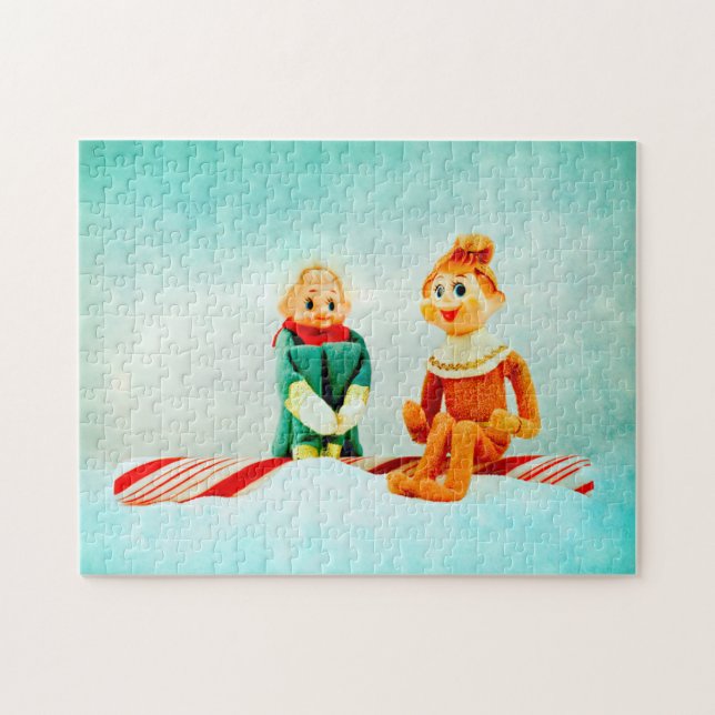 Elf First Date Jigsaw Puzzle (Horizontal)
