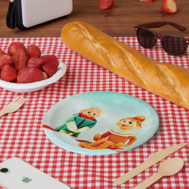 Elf First Date Paper Plate (Picnic)