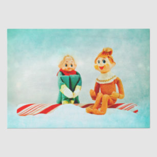 Elf First Date Tissue Paper