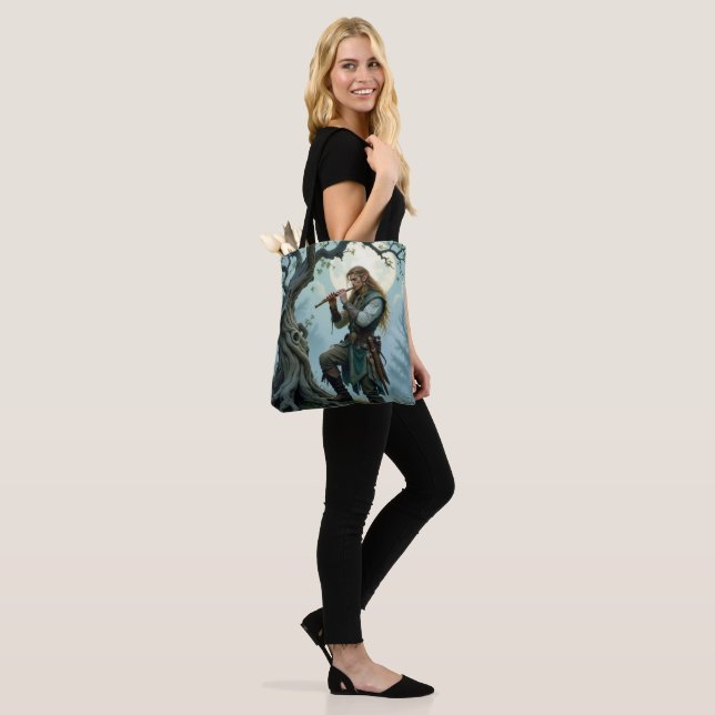 Elf Flute Tote Bag (On Model)