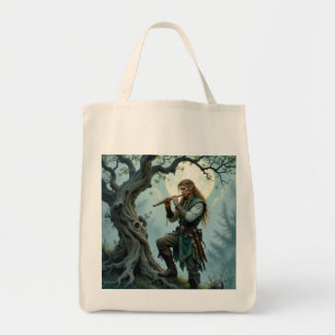 Elf Flute Tote Bag