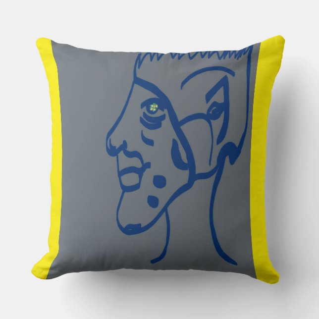 Elf Football Player Cushion (Front)