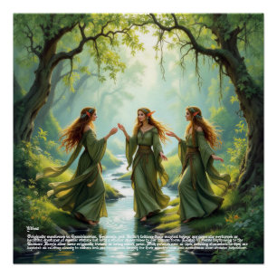 Elf Gathering Poster