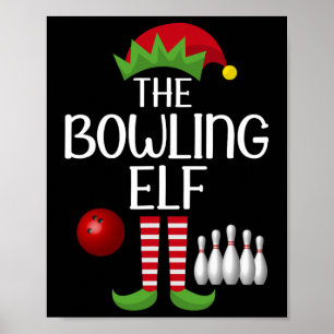 Elf Group Matching Family Christmas Costume The Bo Poster