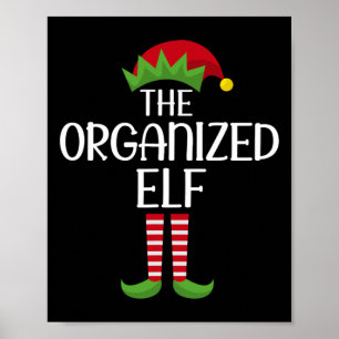 Elf Group Matching Family Xmas Costume The Organiz Poster
