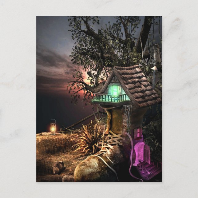 Elf House Postcard (Front)