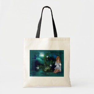 Elf Island Fantasy Design Tote Bag