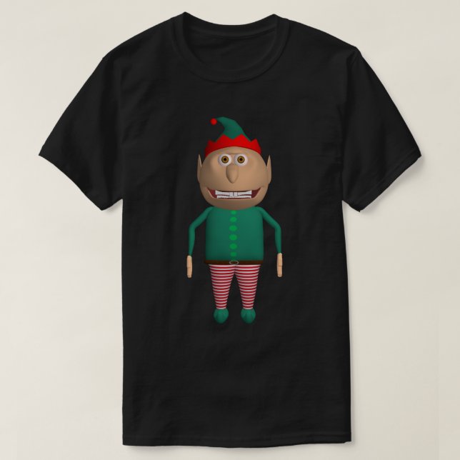 Elf Johnny T-shirt.     T-Shirt (Design Front)