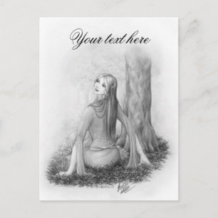 Elf Lady Postcard