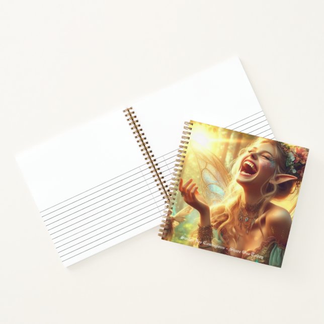 Elf Laughter Notebook (Inside)
