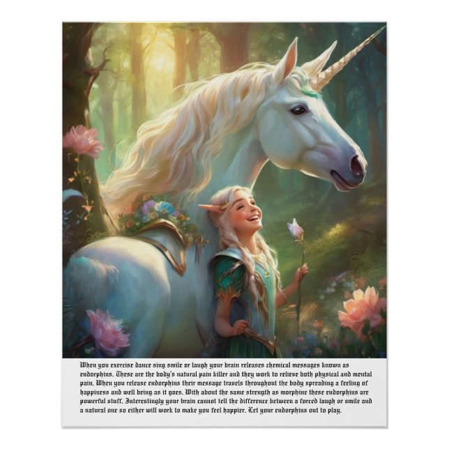 Elf Laughter Poster (Front)