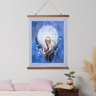 Elf Madonna Hanging Tapestry