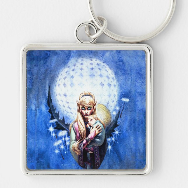 Elf Madonna Key Ring (Front)