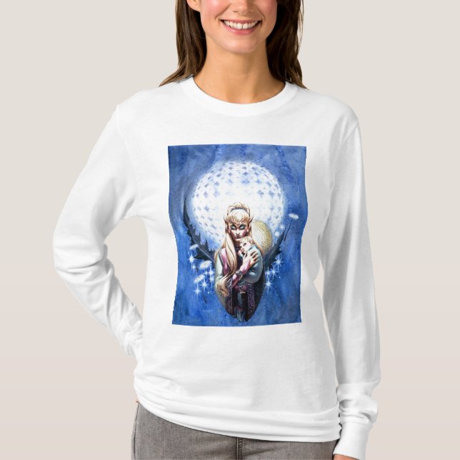 Elf Madonna Long Sleeve Tee (Front)