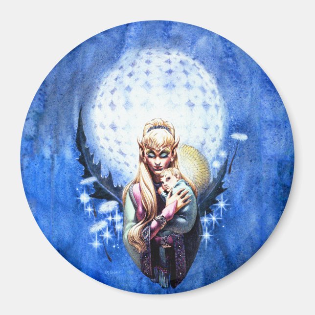 Elf Madonna Magnet (Front)