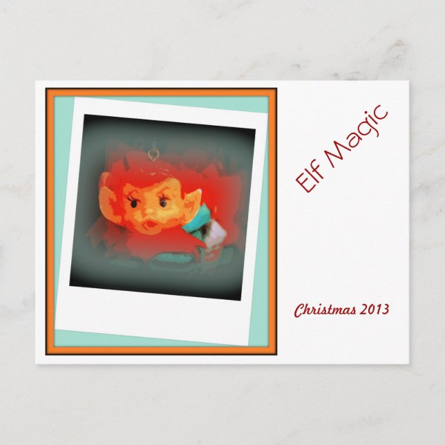 Elf Magic Postcard By Todd D. Martin (Front)