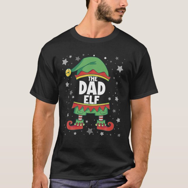 Elf Matching Family Tshirts Funny Christmas Shirts (Front)