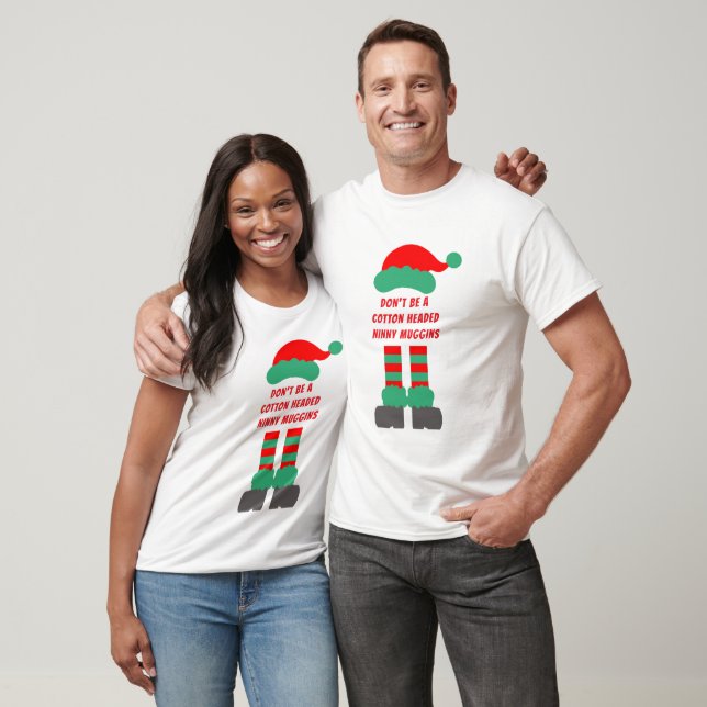 Elf Movie Quotes Christmas Family Matching Shirts (Unisex)