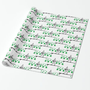Elf on a Surfboard Thunder_Cove Wrapping Paper