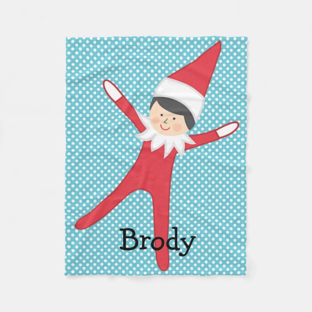 Elf on the Blanket Personalised (Front)
