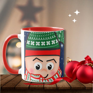 Elf Personalised Coffee Mug