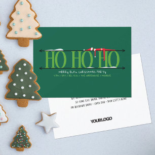 Elf Shenanigans Office Christmas Party Invitation