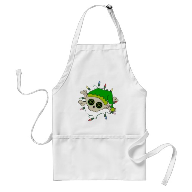 Elf Skull Standard Apron (Front)