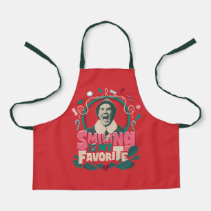 Elf - Smiling is My Favorite Apron