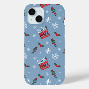 Elf "Son of a Nutcracker" Winter Pattern iPhone 15 Case