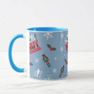 Elf "Son of a Nutcracker" Winter Pattern Mug