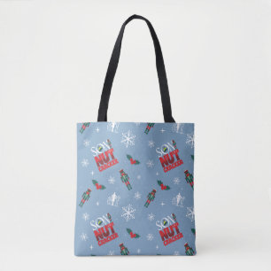 Elf "Son of a Nutcracker" Winter Pattern Tote Bag