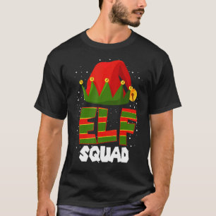 Elf Squad Christmas Elves Family Matching Pyjamas T-Shirt