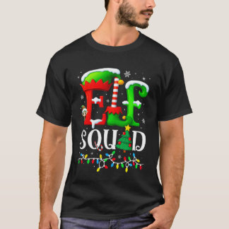 Elf Squad Christmas Family Matching Pyjamas Elf Bo T-Shirt