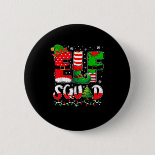 Elf Squad Christmas Family Matching Xmas Elf Pajam 6 Cm Round Badge