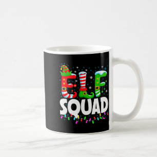 Elf Squad Christmas Family Matching Xmas Pajamas  Coffee Mug