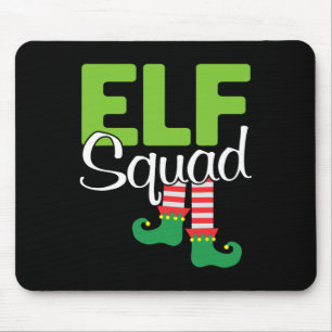 Elf Squad Christmas Gift Mouse Pad