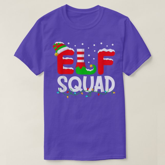 Elf Squad Christmas Matching Family Toddler Boy Gi T-Shirt (Design Front)