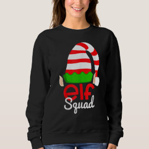 Elf Squad Christmas Matching Family Xmas Toddler B Sweatshirt