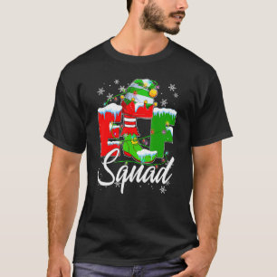 Elf Squad Elves Family Matching Merry Christmas P T-Shirt
