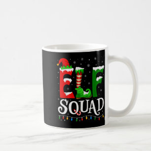 Elf Squad Funny Christmas Family Pajamas Coffee Mug