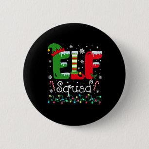 Elf Squad Funny Elf Family Christmas Matching Paja 6 Cm Round Badge