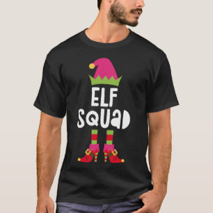 Elf Squad Matching Christmas Elves T-Shirt