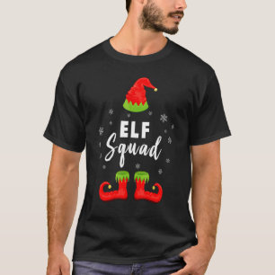 Elf Squad Matching Christmas Elves T-Shirt