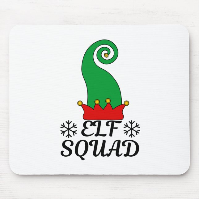 Elf Squad Mouse Pad (Front)