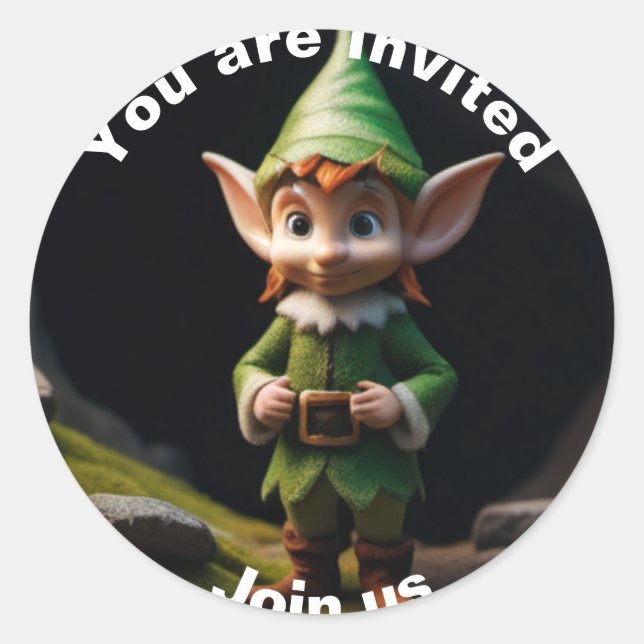 Elf Sticker (Front)